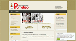 Desktop Screenshot of centroprometeo.it